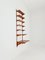 Danish Modern Modular Teak Shelving System by Kai Kristansen for Fh Möbel, Denmark, 1960s 8