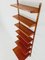 Danish Modern Modular Teak Shelving System by Kai Kristansen for Fh Möbel, Denmark, 1960s 4