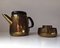 Danish Mid-Century Brass Tea Set by Henning Koppel for Georg Jensen 1