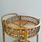 Vintage Servierwagen aus Bambus & Rattan von Franco Albini, 1960er 5