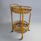 Vintage Servierwagen aus Bambus & Rattan von Franco Albini, 1960er 3