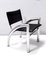 Chaise Cassiopea en Cuir Noir par Gae Aulenti pour Elam, 1976 6