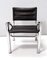 Chaise Cassiopea en Cuir Noir par Gae Aulenti pour Elam, 1976 7