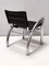 Chaise Cassiopea en Cuir Noir par Gae Aulenti pour Elam, 1976 10