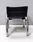 Chaise Cassiopea en Cuir Noir par Gae Aulenti pour Elam, 1976 9