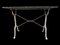 Antique French Cast Iron & Marble Bistro Table, 1900s 4