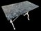 Antique French Cast Iron & Marble Bistro Table, 1900s 1