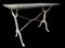 Antique French Cast Iron & Marble Bistro Table, 1900s 5