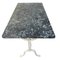 Antique French Cast Iron & Marble Bistro Table, 1900s 2