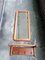Wall Mirror in Teak by Aksel Kjaersgaard for Aksel Kjersgaard, 1980s, Set of 2 1