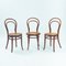 Antique Bistro Chairs No 14 118 in Bentwood from Thonet, 1880, Set of 3 1