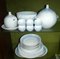 Lotus Blue Porcelain Dinnerware by Bjørn Wiinblad for Rosenthal, Set of 22, Image 1