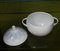 Lotus Blue Porcelain Dinnerware by Bjørn Wiinblad for Rosenthal, Set of 22, Image 4