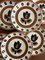 Vintage Hollow Plates from Boch La Louviere, 1970s, Set of 8 3