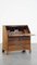 Large Early 19th Century English Oak Secretary with a Stepped Interior and Working Locks 2