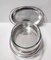 Plat Venison Plaqué Argent avec Cocottes en Verre Pyrex par Sabattini, 1970s, Set de 3 6