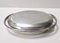 Plat Venison Plaqué Argent avec Cocottes en Verre Pyrex par Sabattini, 1970s, Set de 3 2