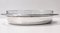 Plat Venison Plaqué Argent avec Cocottes en Verre Pyrex par Sabattini, 1970s, Set de 3 4