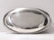 Plat Venison Plaqué Argent avec Cocottes en Verre Pyrex par Sabattini, 1970s, Set de 3 8