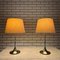 Vintage Model B-024 Table Lamp by Yngvar Sandström for Bergbom, 1960s, Set of 2 2