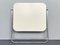 Platone Folding Desk in White Plastic and Chrome-Plated Metal by Giancarlo Piretti for Castelli, Italy, 1970s 5