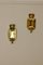 Mid-Century Swedish Brass Sconces by Mitab Karushamn, Set of 2 3