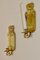 Mid-Century Swedish Brass Sconces by Mitab Karushamn, Set of 2 5