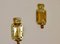 Mid-Century Swedish Brass Sconces by Mitab Karushamn, Set of 2 4
