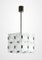 Vintage Cut Glass Pendant Light from Kamenicky Senov, 1960s, Image 4