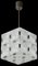 Vintage Cut Glass Pendant Light from Kamenicky Senov, 1960s, Image 3