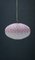 Vintage Italian Pendant in Pink Glass from Mariana Iskra Atelier, 1990s 2