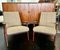 Moderne dänische skulpturale Mid-Century Teak Sessel von Hartmut Lohmeyer, 1950er, 2er Set 8