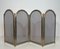 Neoclassical Style Fireguard in Brass and Wire Mesh, Image 3