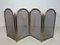 Neoclassical Style Fireguard in Brass and Wire Mesh, Image 12