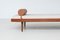 Niederländisches Tagesbett mit Schubladen aus Teak & Wolle, Niederlande, 1960er 7