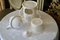 Antique Creamware Teapot and Warmer from Wedgwood, 1820, Image 3