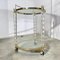Italian Trolley in Brass and Glass, 1970s 1