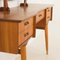 Skandinavischer Frisiertisch aus Teak mit verstellbaren Spiegeln und Fußhocker, 1960er, 2er Set 23