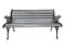 Cast Iron and Wood Bench, 1960, Image 1