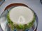 Assiette Fleur Art Déco avec Pensées, 1930s 2