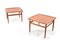 Square Coffee Tables in Teak by Grete Jalk for Glostrup, Set of 2 1