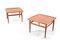 Square Coffee Tables in Teak by Grete Jalk for Glostrup, Set of 2, Image 1