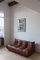 Mobilier de Salon Togo en Cuir Whisky par Michel Ducaroy pour Ligne Roset, Set de 5 2