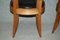 Art Deco Chairs, 1930s, Set of 4, Image 12