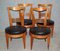 Art Deco Chairs, 1930s, Set of 4 15