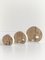 Vintage Italian Travertine Elephant Family Sculptures by Enzo Mari for Fratelli Mannelli, 1970s, Set of 3 6
