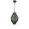 Vintage Venetian Murano Green Pendant Lamp, 1970s 1
