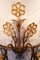 Lámpara de pared florentina estilo Regency grande de cuatro focos, Italia, años 70, Imagen 6