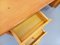 Vintage Sled Foot Executive Desk in Pine, 1970s 2