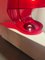 Transparente Rote Foglia Lampe von Elio Martinelli für Martinelli Luce, 1960er 18